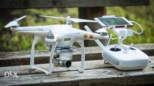 Dji phantom 3 pro, 4k drone, with two batteries, cont: