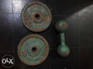 Dumbbells and Plates for sales