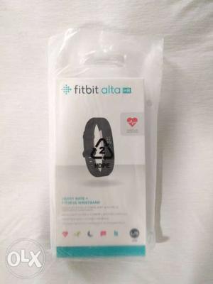 Fitbit Alta HR (Black, Large) - Sealed Box !!