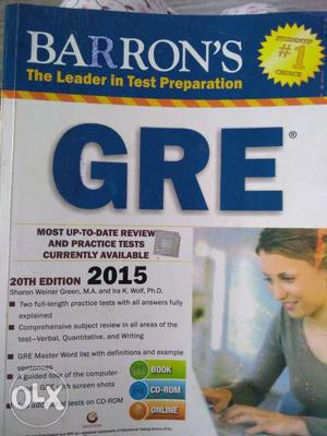 GRE book for sale