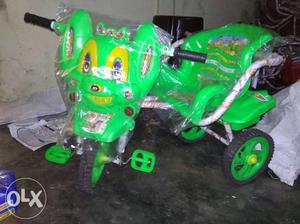 Heavy body tricycle for kids with musical horn