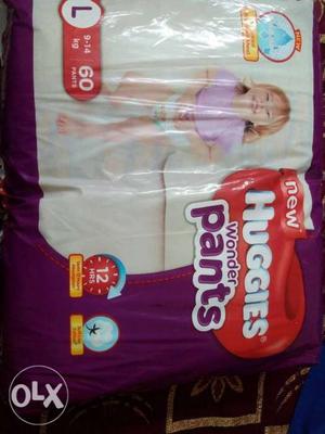 I have Huggies Large 60 diapers for Baby 9-14kg.
