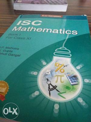 ISC Mathematics textbook new and in good condition