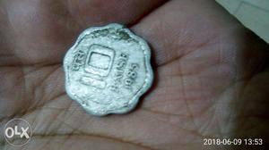 Old 10 paise coin