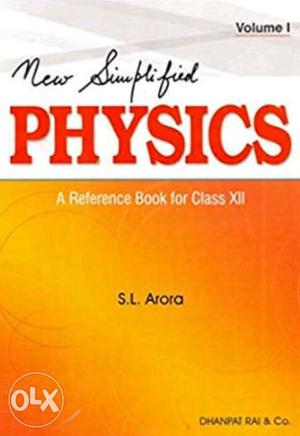 Physics By S.L. Arora Textbook