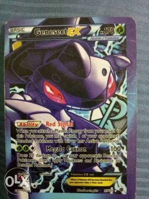 Pokemon Genesect Trading Card