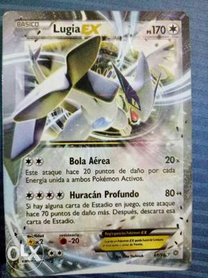 Pokemon Lugia Card