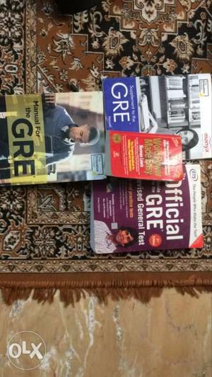 Set of 4 essential GRE books for Sale