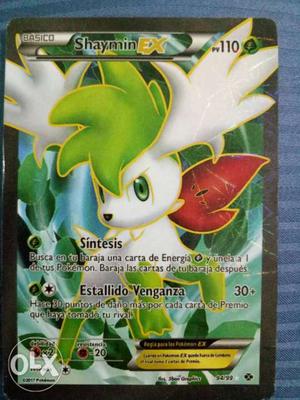 Shaymin Pokemon Trading Card