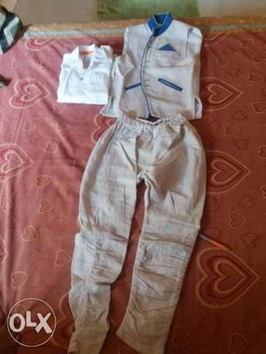 Toddler's Blue Denim Overall Pants