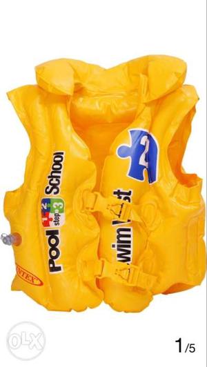 Toddler's Yellow Life Vest