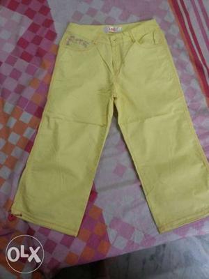 Toddler's Yellow Pants