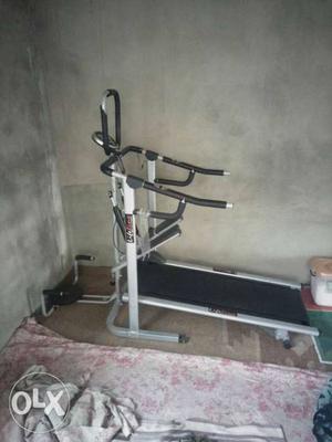 White And Black Treadmill