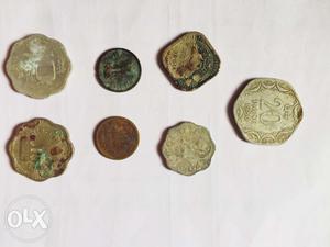 1-20 paisa oldest indian coins