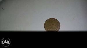 1 cent old coin USA