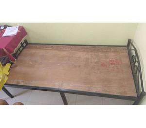 6x3 Metal cot, cushioned chair and table Pune