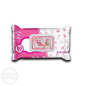 80 Sheets Baby Wipes Pack