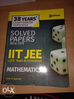 Arihant 38 Years' Solved Papers IIT JEE Mathematics Book