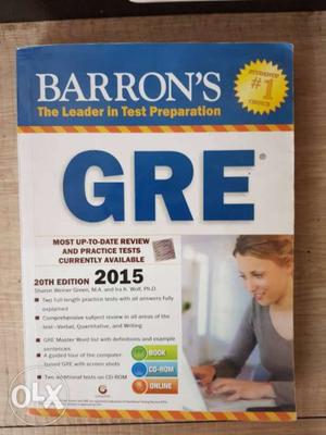  Barron's The Leader In Test Preparation GRE 20th