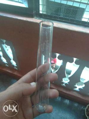 Borosil real test tube for factory use