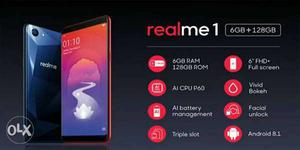 Brand New Sealed Pack Oppo Realme1 6gb+128gb in