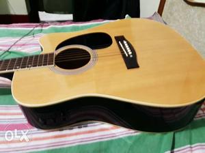 Brown Hertz Cutaway Acoustic Guitar