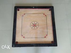 Carrom Board with three new strikers up for Sale