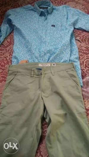 Cotton shirt and pant just Rs  Totally new...