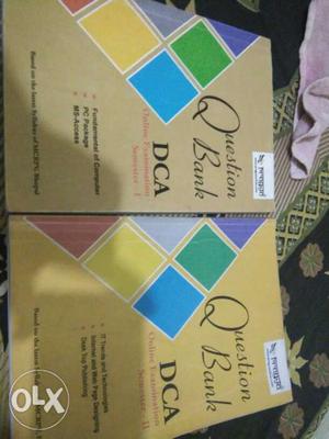 DCA best objective books both semesters