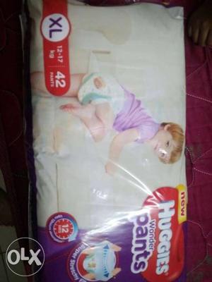 Huggies XL diapers..new not opened pack