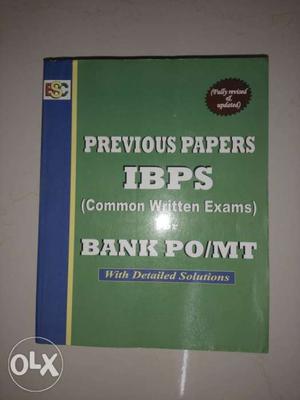 IBPS Bank PO/MT exam preparation book