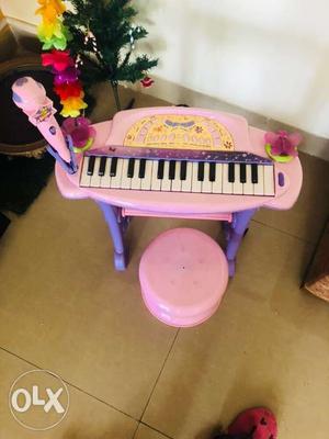 Immediate sale..Toy chargeable piano.. in a very