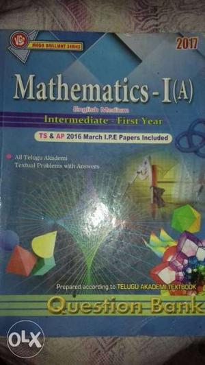 Intermediate maths Text Books & Questions Banks
