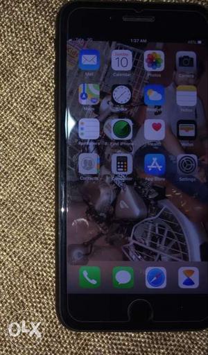 Iphone (7 plus) mat black top condition not a