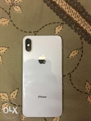 Iphone x 64gb Silver Mint condition 6 months old