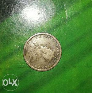 King george indian old coin