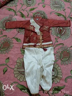 Krishna Traditional Dress For 1 to 2 year old kid