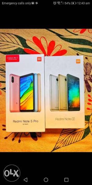 Mi note 5 Pro new mobile phone with bill only 1 piece left