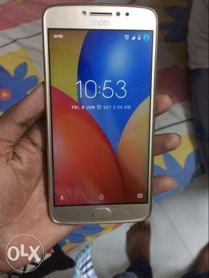 Moto E4 plus with kit nd warranty lite used
