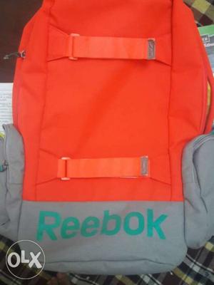 Neon REEBOK Original backpack. 3 months old. Best
