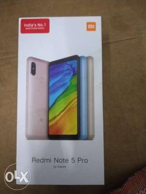 New Redmi Note 5 pro mobiles 2 pies,gold,black