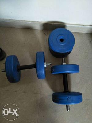 Only 15 days old gym equipment..8 plates(3kg)+ 8