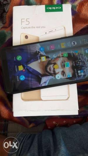 Oppo f5 perfect condition Box and charger