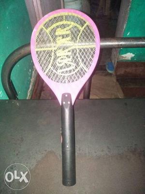 Pink And Black Electric Swatter