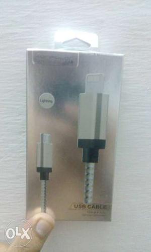 Premium USB cable mrp 600 never used