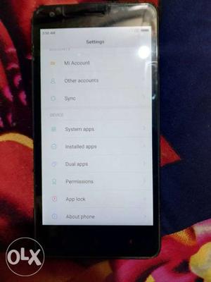 Redmi 2s prime all accessories good condition