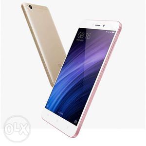 Redmi 4A Gold Colour in a very good and running