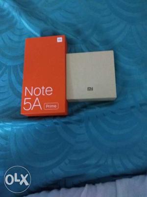 Redmi Note 5A prime and Redmi MI Band Only One