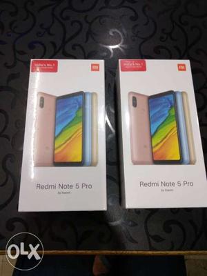 Redmi note 5 pro Gold 4/64 sealed Pack