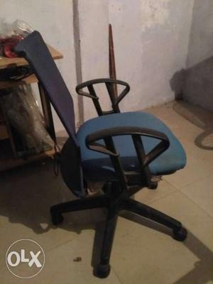 Revolving chair for sale in good condition.price
